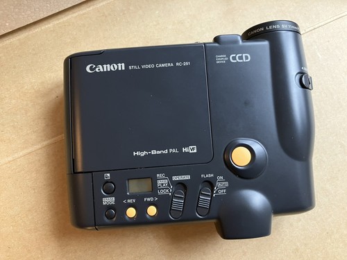 Canon Still Video Kamera ION RC-251 Vintage Videokamera - OVP! Nie benutzt! - Bild 4 von 10