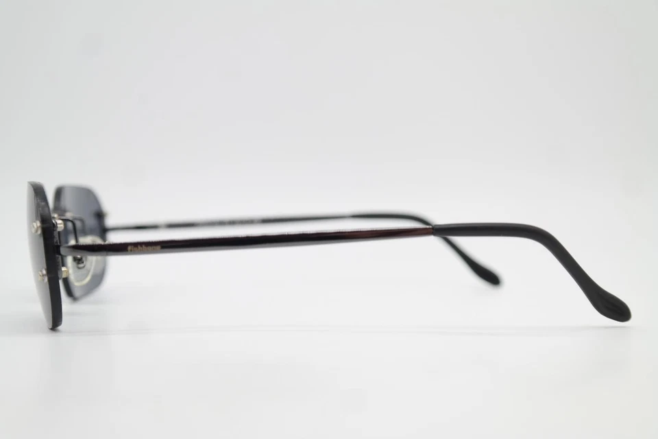 Gafas De Sol Fishbone Piercing 04 Metálico Plata Sin Montura Nuevas - Imagen 2 de 4