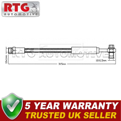 Rear Brake Hose Fits VW Golf 2012- Audi A3 2012- Seat Leon 2012-2020 5Q0611775J