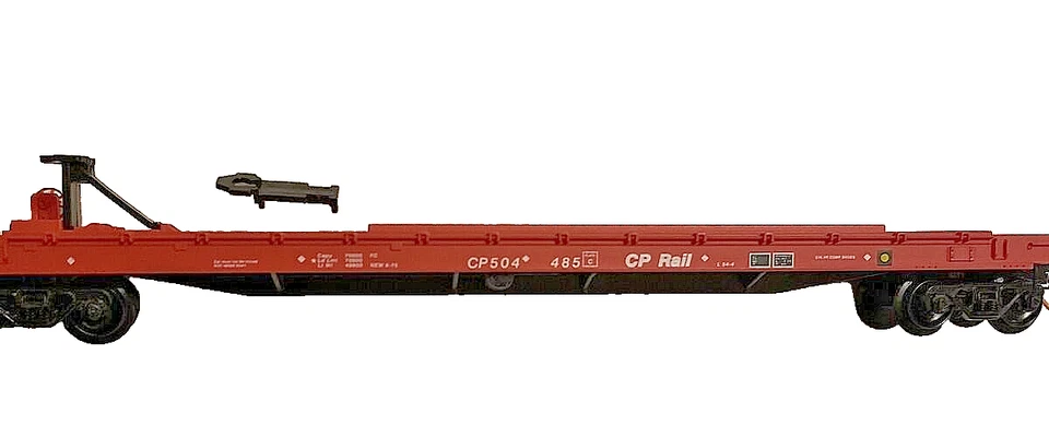 Micro-Trains Canadian Pacific Flat Car 64070 CP 504485 N Scale - Image 4 of 4