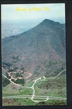 BLUE RIDGE PARKWAY, VA * PEAKS of OTTER ~ VIEW fr HIGHEST PEAK * UNPOSTED CHROME
