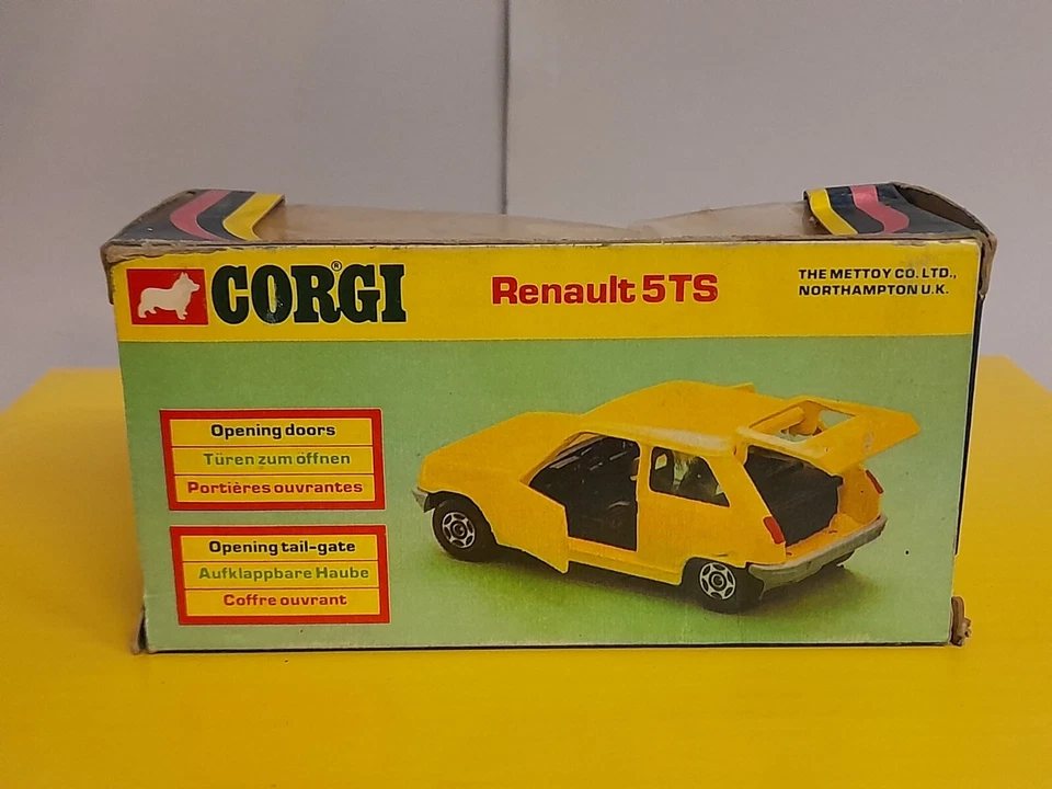 CORGI Renault 5TS Arancio - art. 293 Nuovo confezione originale - Immagine 3 di 4