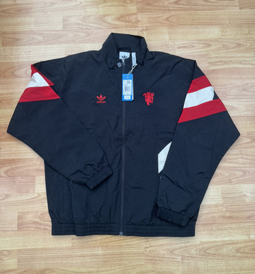 Brandneu Herren Adidas Originals Manchester United Track Top Medium Ausverkauft