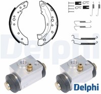 Delphi KP1078 Bremsbackensatz 4 Bremsbacken Trommelbremse