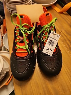 Mens adidas WEB BOOST SHOES Core Black / Team Semi Sol Green IF5282 Boost. Sz.10