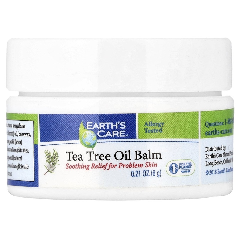 Tea Tree Oil Balm, 0.21 oz (6 g)