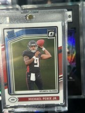 Michael Penix Jr - 2024 Panini Donruss Optic Football Base Rated ROOKIE FALCONS