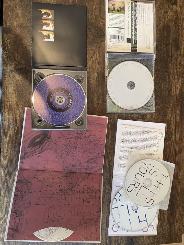 [Near Mint] alt-j album 4 CD set [] From Japan Foto 4 de 4