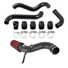 For 13-16 GMC Chevy 6.6L LML Duramax Diesel Intercooler Pipe+Cold Air Intake Kit