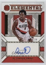 2018-19 Panini Cornerstones Elemental Signatures 95/129 Al-Farouq Aminu Auto 2yq