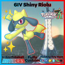 ✨ Shiny Riolu 6IV ✨ Pokemon Legends ZA 🚀 Fast 🚀