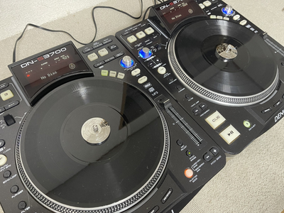 Denon DJ DN-S3700 Pair Set of 2 with User's Manual Tested and