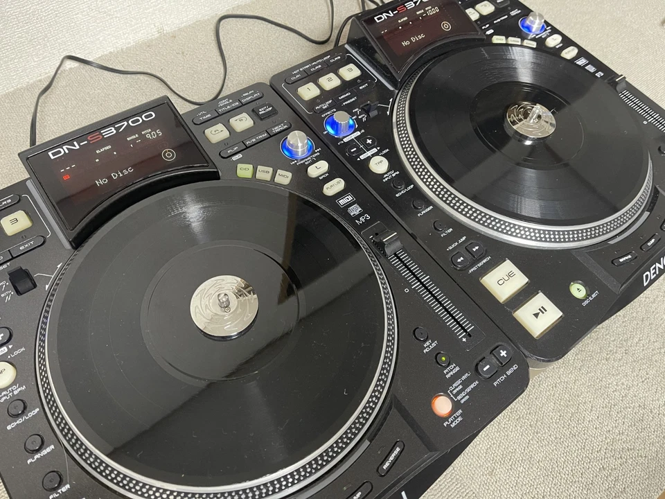 Denon DJ DN-S3700 Pair Set of 2 with User's Manual Tested and Working CDJ Player - Image 2 of 4