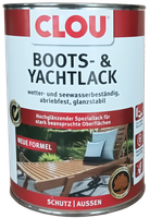 Bootslack Yachtlack Von Clou Boots- Und Yachtlack Klarlack Seewasserfest 2,5 L
