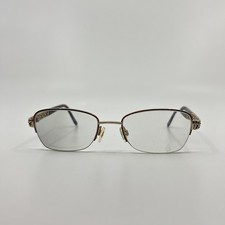 Sophia Loren's Beau Rivage Zyloware 168 Brown Eyeglasses Frames 50-18 5603