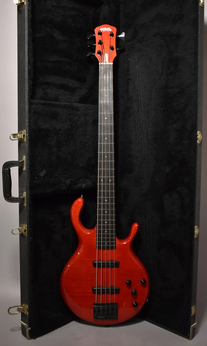 5弦ベースWeathered Black Low Gloss ルディ Vintage 5 String Bass Guitars for sale | eBay