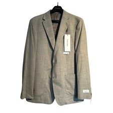 NWT 295 Calvin Klein X-Slim Fit Blazer, Mint Green, Men  s 40L