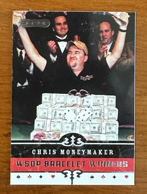 2006 Razor Poker WSOP CHRIS MONEYMAKER #62 Bracelet Winner