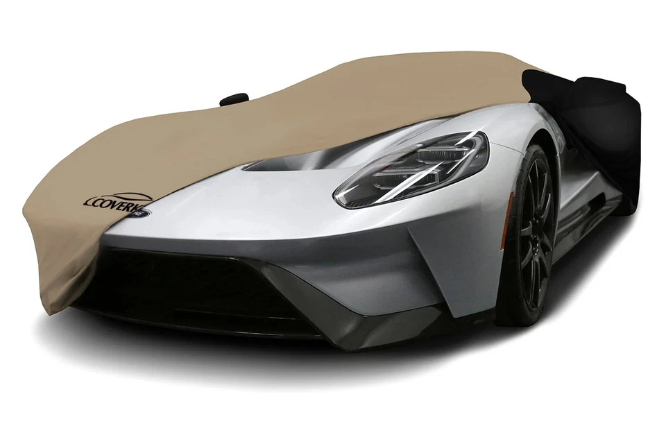 For Chrysler Sebring 96-06 Car Cover Satin Stretch Indoor Sahara Tan Custom Car Foto 3 de 4