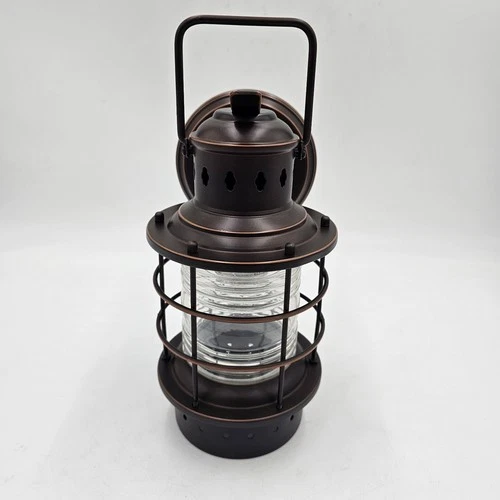 NEW IN BOX Vaxcel OW37051BBZ Hyannis Wall Light | Bronze Nautical Lantern Sconce - Picture 2 of 11