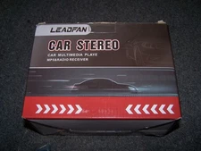 New Open Box Leadfan Car Stereo Multimedia Player MP5 and Radio Receiver