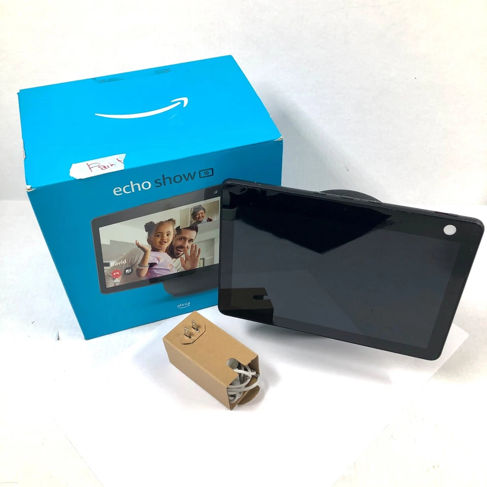 Amazon Echo Show 10 (3rd Generation) Black Wireless Alexa Smart Speaker (T4E4AT) - Image 2 of 4