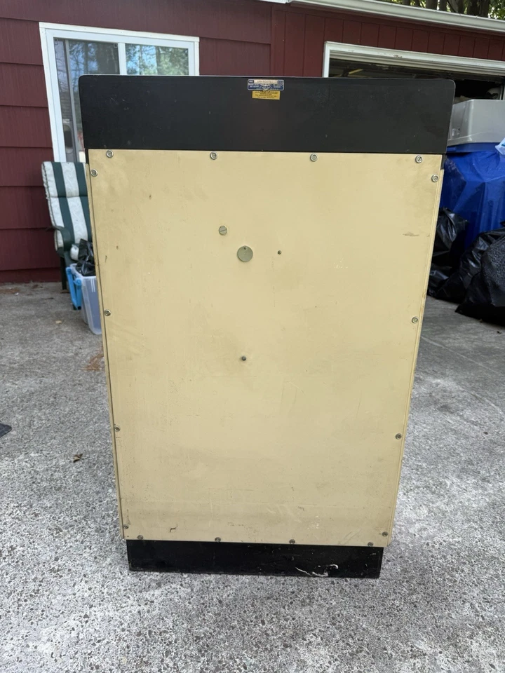 1940s Art Deco Dental Cabinet Industrial Medical Chest Dresser Tan 10 Drawer VTG - Image 4 of 4