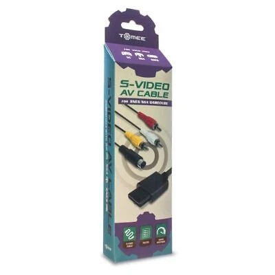 Tomee S-Video AV Cable For the Nintendo GameCube/N64/Super NES