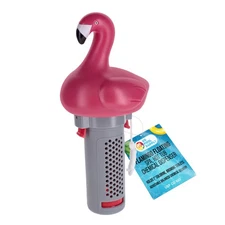 U.S. Pool Supply Flamingo Floating Spa, Hot Tub & Small Pool Chlorine Dispenser