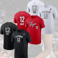 HOT HOT! Chelsea Gray #12 Las Ve.gas Aces 2026 Name & Number Fan Gifts