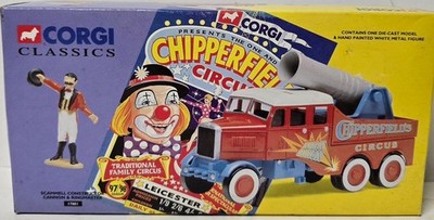 CORGI TOYS CHIPPERFIELDS CIRCUS SCAMMELL CONSTRUCTOR CANNON 17801 LT ED NEW
