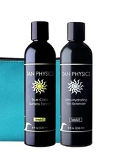 Tan Physics Combo Ultra-Hydrating Tan Extender and True Color Sunless Tanner.