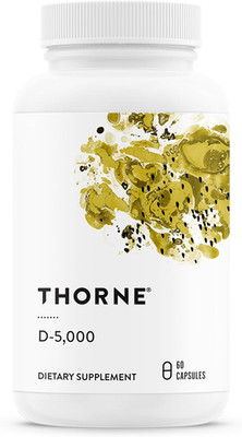 THORNE - Vitamin D-5000 - Vitamin D3 Supplement - 60 Servings