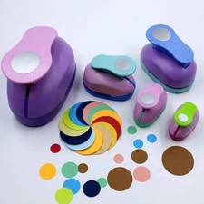 Circle Round Hole Punch DIY Kids Handmade Paper Scrapbooking Cutter 8/16/25mm UK