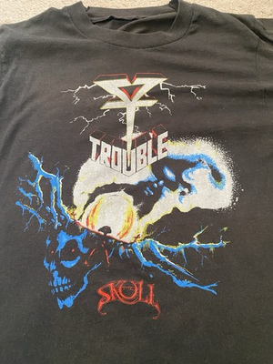 #ad Trouble Band Run To The Light Tee Shirt Black Unisex S 5XL 1J0368 $17.84