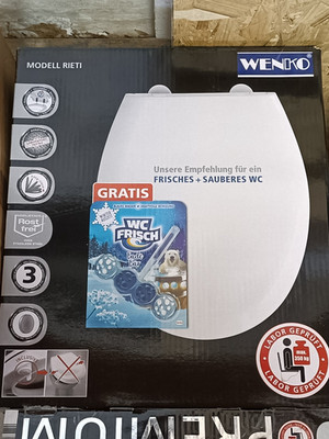 WENKO WC-Sitz mit Absenkautomatik   Neuware zum Top-Preis   