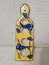 Scrolls Spaghetti Measure Doser HandPaintedMade In Italy 1-4 Servings EUC