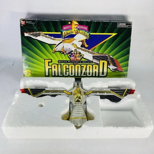 Vintage 1995 Mighty Morphin Power Rangers Legacy Falconzord Bandai with Box