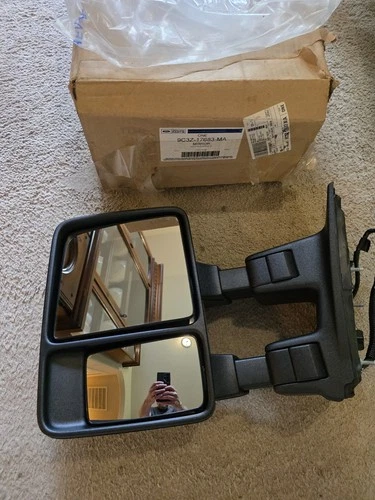 NOS OEM ORIGINAL FORD 09 10 11 12 LH FOLD HEATED MEMORY MIRROR F250 F350 F450 
