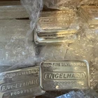 Engelhard 5 oz 8th Series silver bar 3 digit s/n P000x BU Consecutive Buy 2+