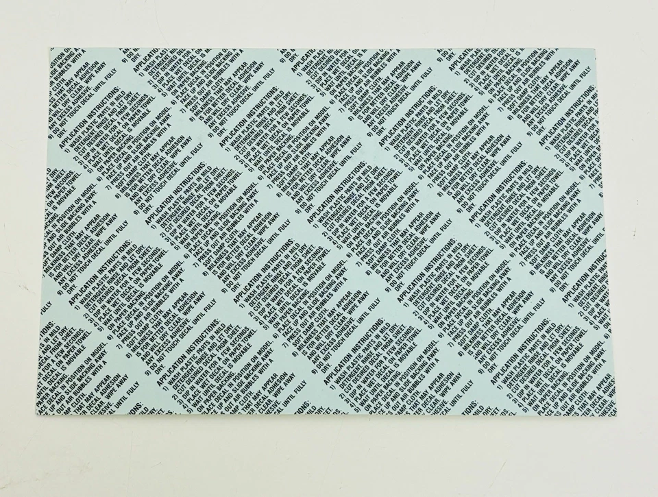 Hoja de calcomanías Revell 1:48 B-17F Flying Fortress 4701 sin usar Foto 2 de 2