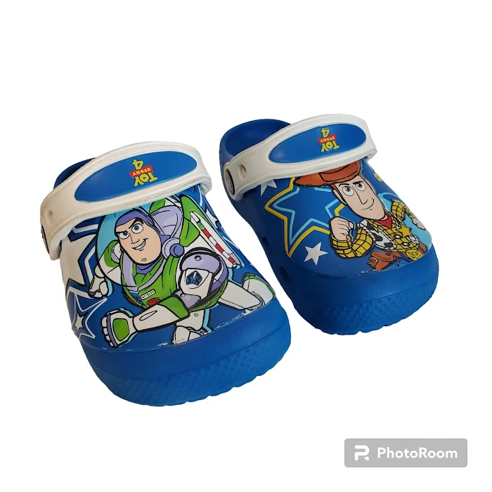 Toddler toy story crocs top