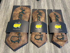 Masters Collection Leather Driver, Fairway Hybird Headcover Set
