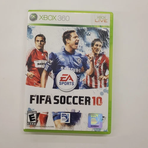FIFA Soccer 10 - Xbox 360 Game  Tested Free Fast Shipping