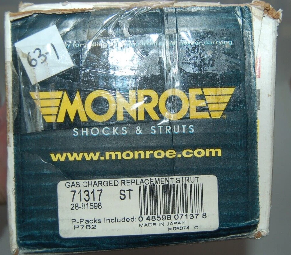 (Juego de 2) Puntales delanteros Lexus LS400 1990-2000 Monroe 71317 sin suspensión neumática Foto 3 de 4