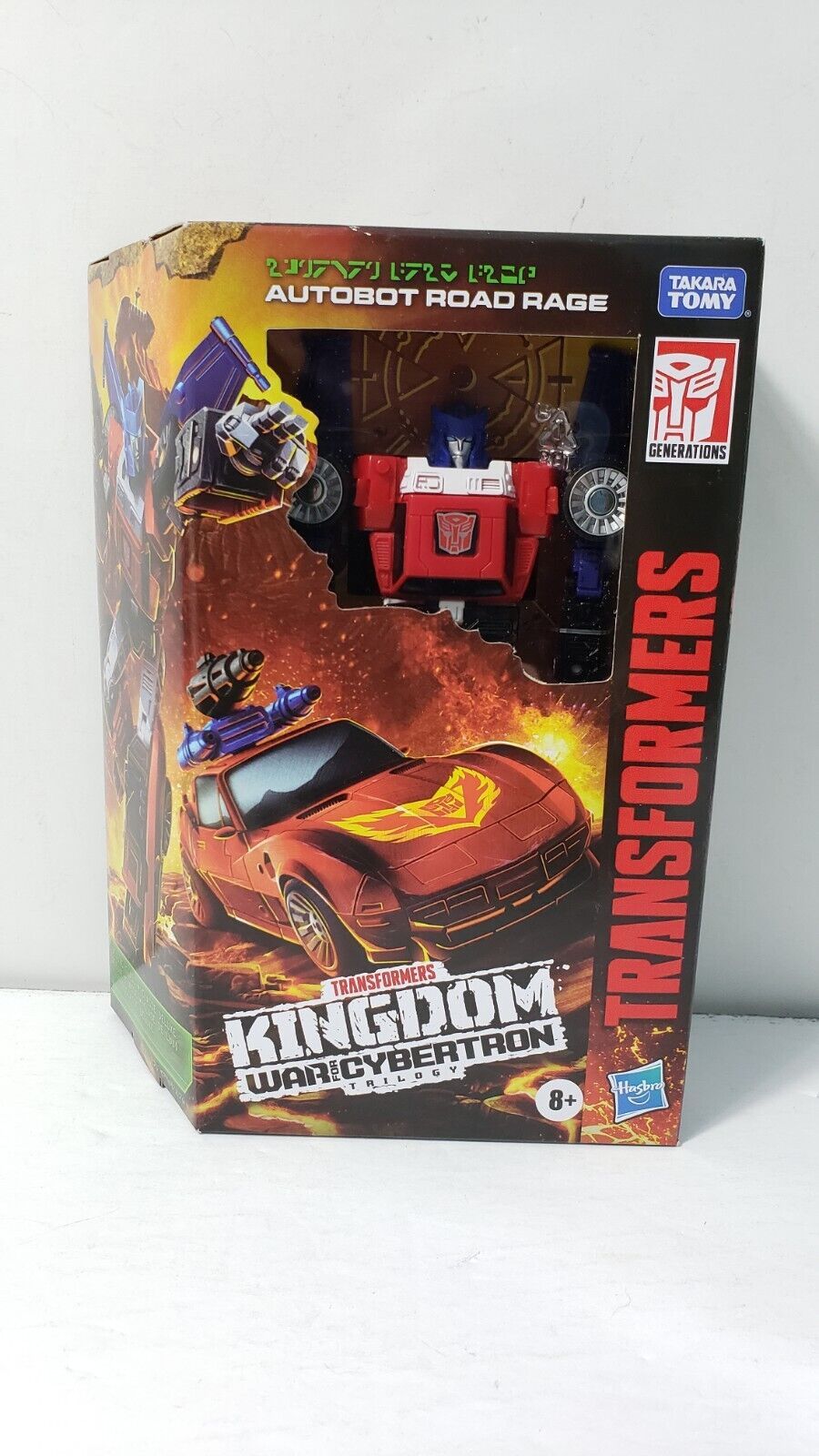 Transformers Kingdom Target exclusive Road Rage , Nisb , Fast Shipping. 