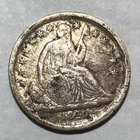 1840-O Seated Liberty U.S. silver dime. VF, surface roughness. #q1