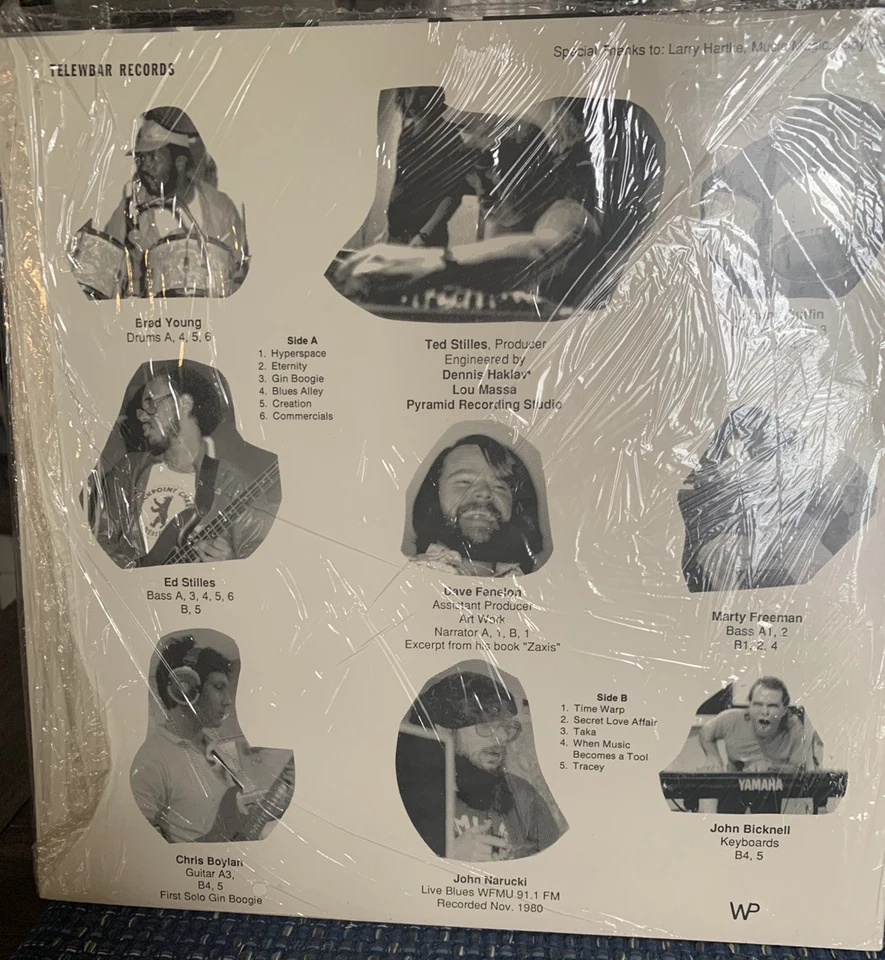 TED STILLES: when music becomes a tool Telewbar Records 12" LP 33 RPM Sealed - Image 2 of 2