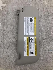 2017-2020 JAGUAR F-PACE FRONT LEFT SUN VISOR SHADE W/O ILLUMINATION OYSTER OEM