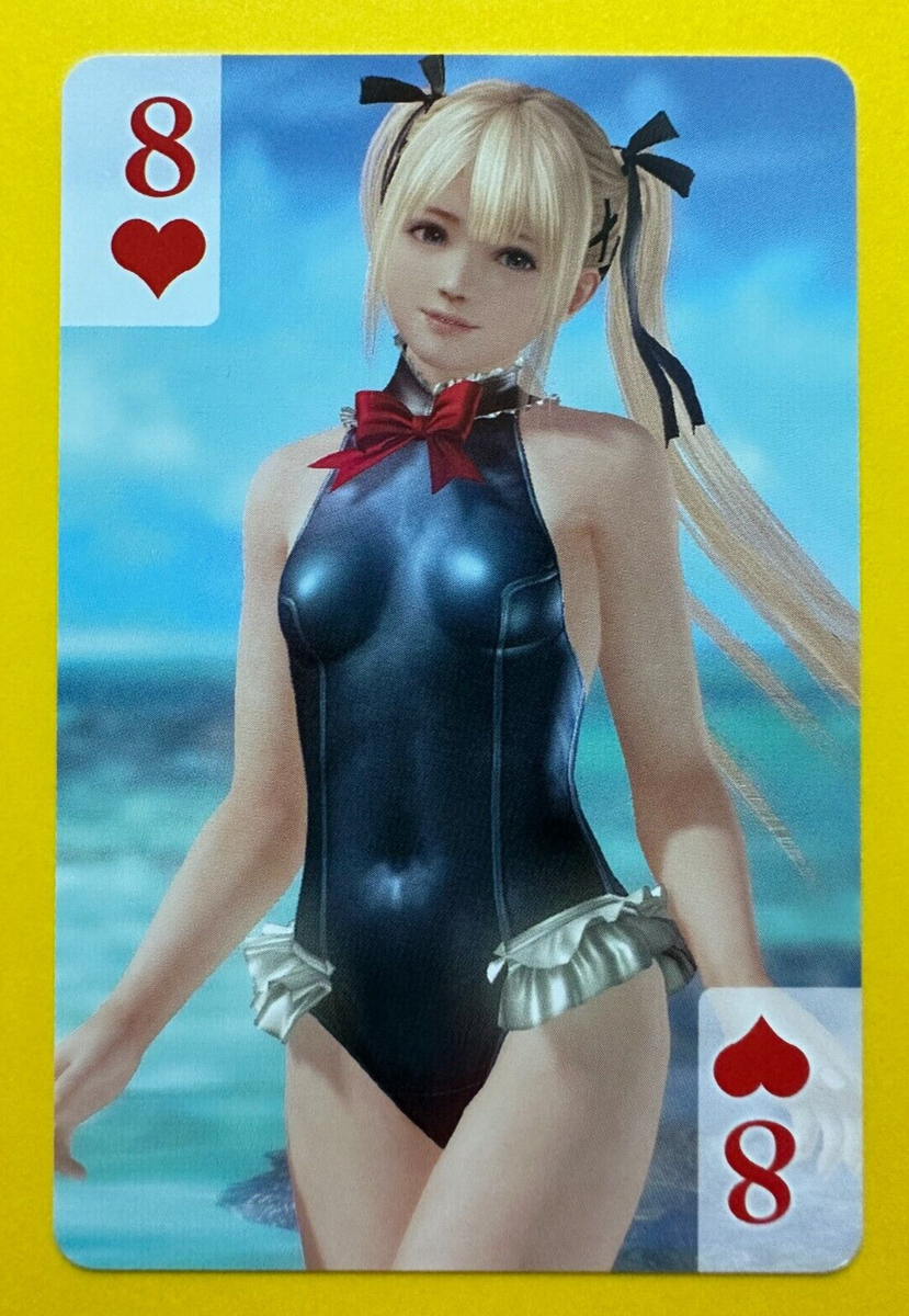Marie Rose Dead or Alive Xtreme 3 Switch Playing Game Heart Card